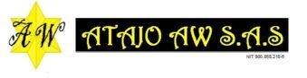 Logo Atajo AW Estrella amarilla con letras AW